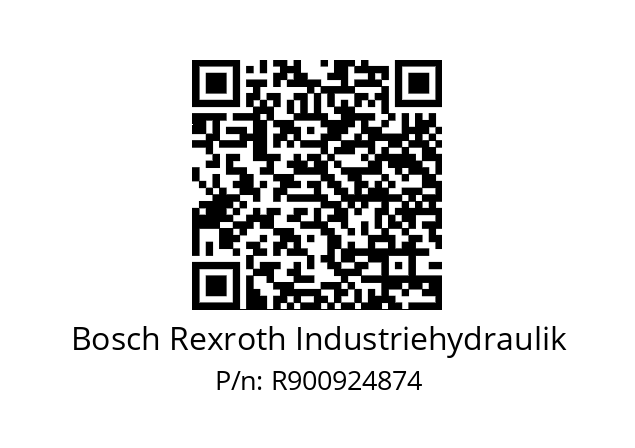   Bosch Rexroth Industriehydraulik R900924874