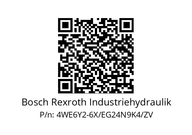   Bosch Rexroth Industriehydraulik 4WE6Y2-6X/EG24N9K4/ZV