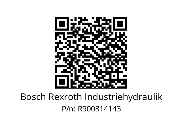   Bosch Rexroth Industriehydraulik R900314143