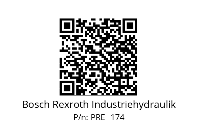   Bosch Rexroth Industriehydraulik PRE--174