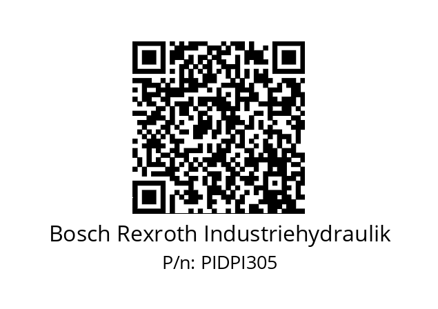   Bosch Rexroth Industriehydraulik PIDPI305