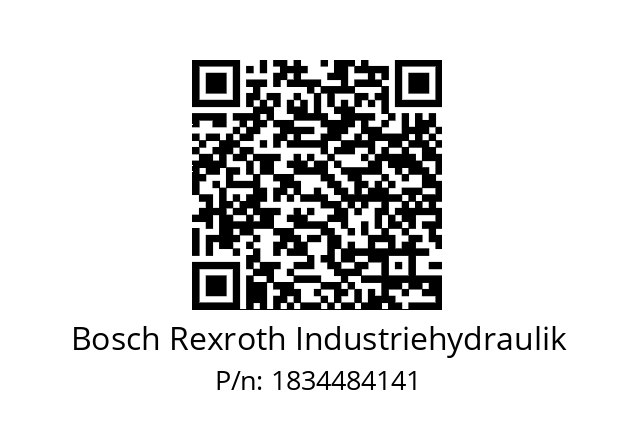   Bosch Rexroth Industriehydraulik 1834484141