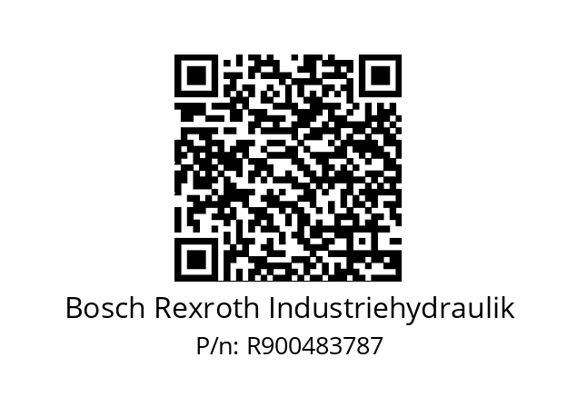   Bosch Rexroth Industriehydraulik R900483787