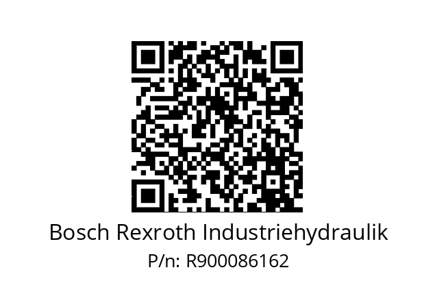   Bosch Rexroth Industriehydraulik R900086162