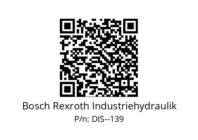   Bosch Rexroth Industriehydraulik DIS--139