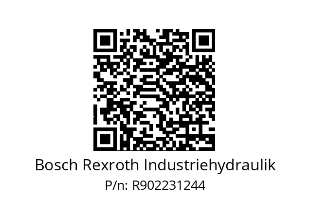   Bosch Rexroth Industriehydraulik R902231244