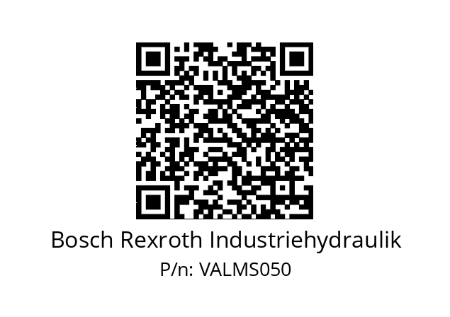   Bosch Rexroth Industriehydraulik VALMS050