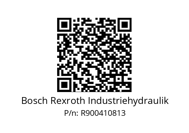   Bosch Rexroth Industriehydraulik R900410813