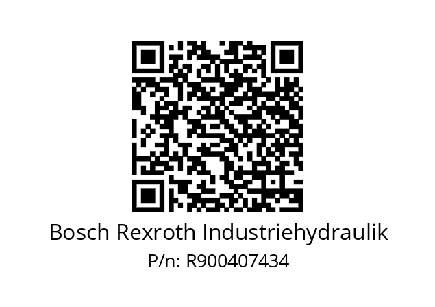   Bosch Rexroth Industriehydraulik R900407434