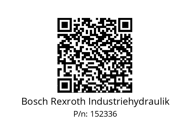   Bosch Rexroth Industriehydraulik 152336