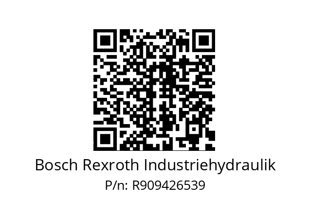   Bosch Rexroth Industriehydraulik R909426539