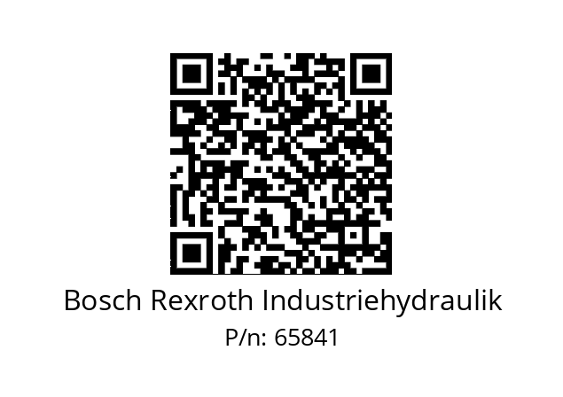   Bosch Rexroth Industriehydraulik 65841