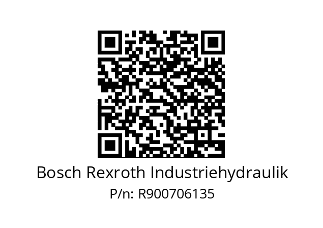   Bosch Rexroth Industriehydraulik R900706135