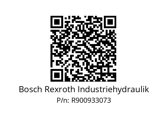   Bosch Rexroth Industriehydraulik R900933073