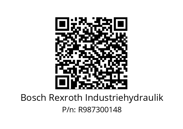   Bosch Rexroth Industriehydraulik R987300148