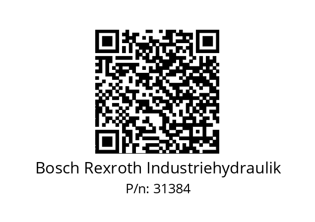   Bosch Rexroth Industriehydraulik 31384