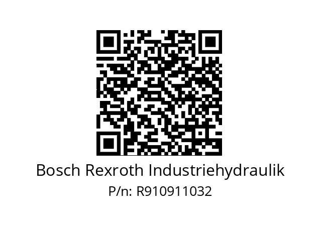   Bosch Rexroth Industriehydraulik R910911032