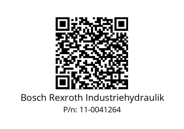   Bosch Rexroth Industriehydraulik 11-0041264