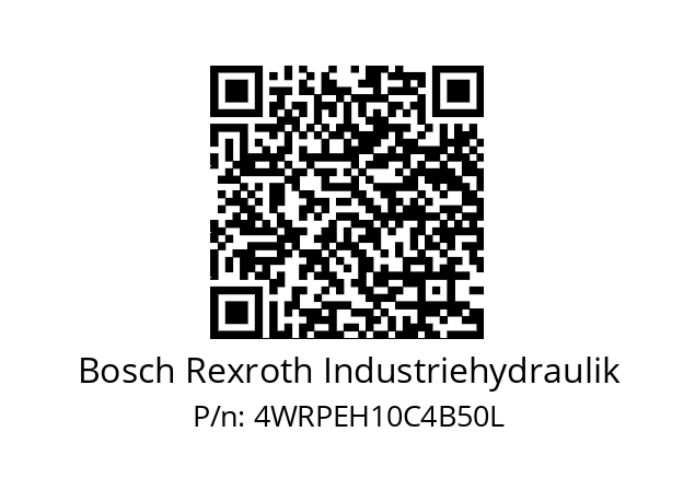   Bosch Rexroth Industriehydraulik 4WRPEH10C4B50L