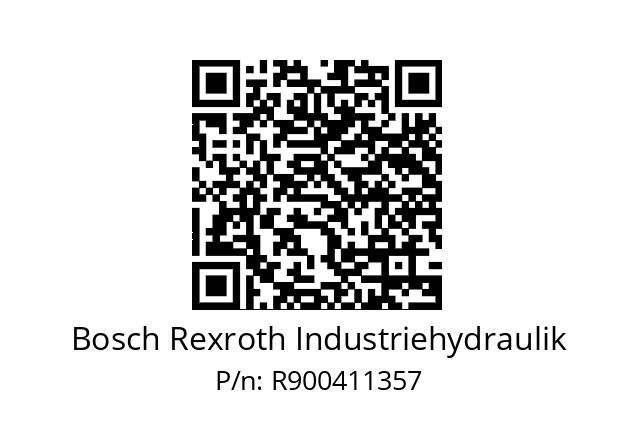   Bosch Rexroth Industriehydraulik R900411357