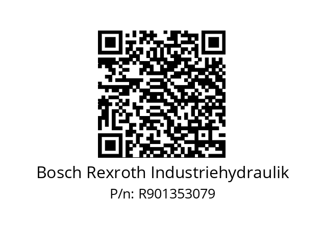   Bosch Rexroth Industriehydraulik R901353079