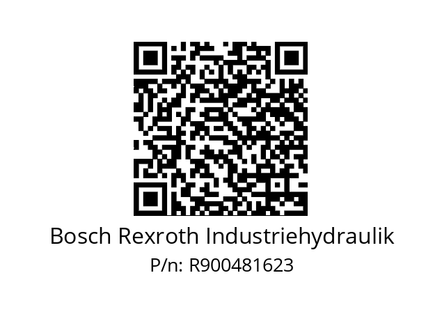   Bosch Rexroth Industriehydraulik R900481623