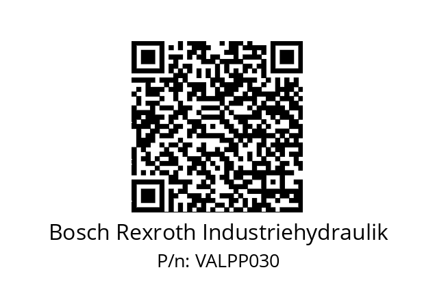   Bosch Rexroth Industriehydraulik VALPP030