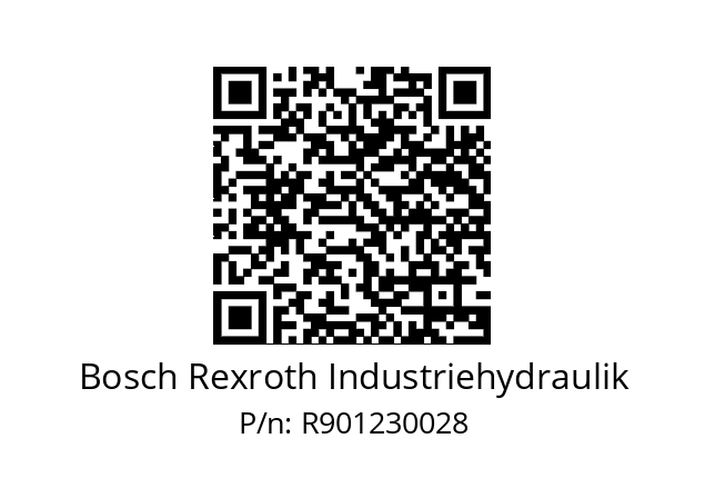   Bosch Rexroth Industriehydraulik R901230028