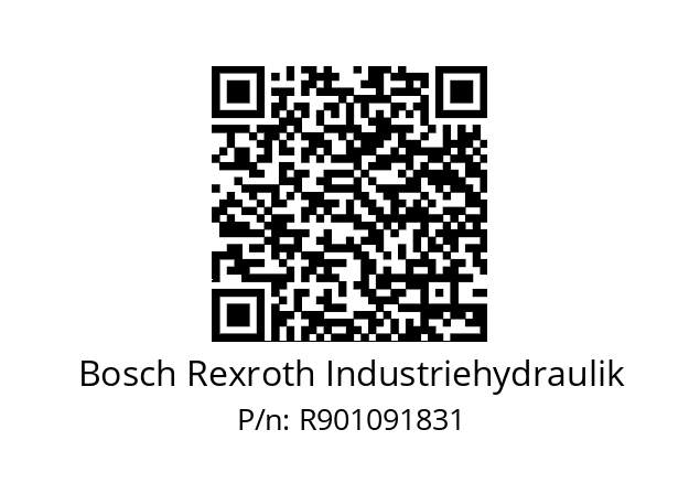   Bosch Rexroth Industriehydraulik R901091831