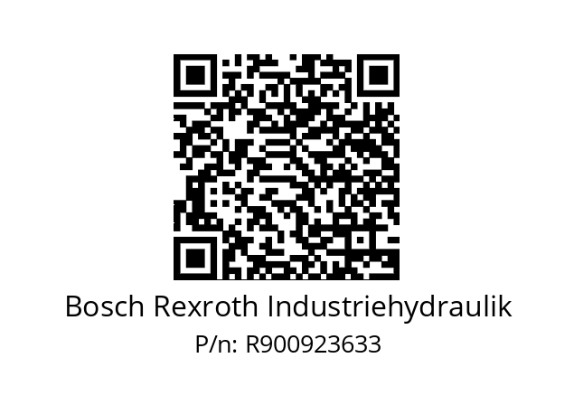   Bosch Rexroth Industriehydraulik R900923633