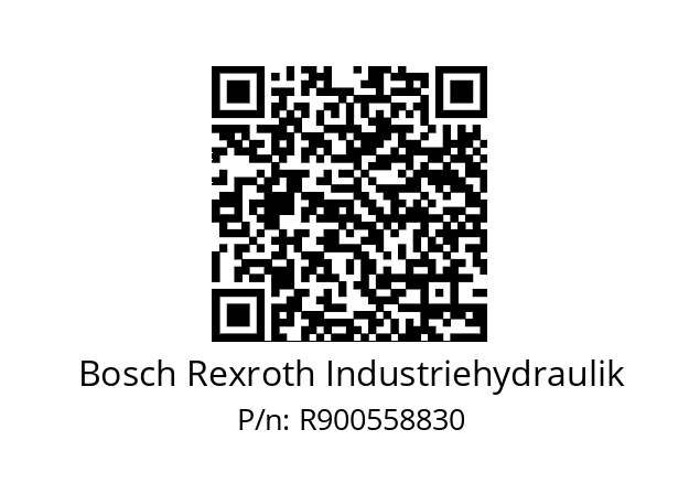   Bosch Rexroth Industriehydraulik R900558830