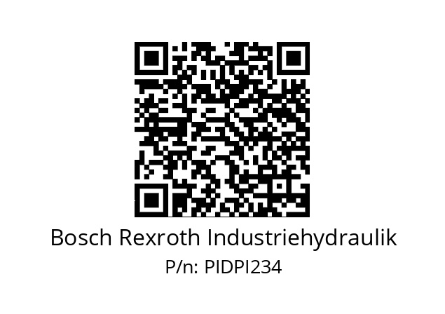   Bosch Rexroth Industriehydraulik PIDPI234