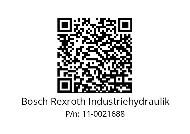   Bosch Rexroth Industriehydraulik 11-0021688