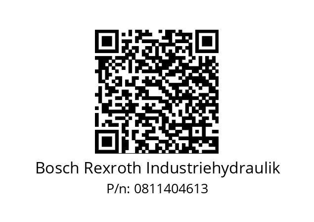   Bosch Rexroth Industriehydraulik 0811404613