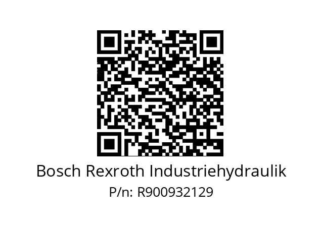   Bosch Rexroth Industriehydraulik R900932129