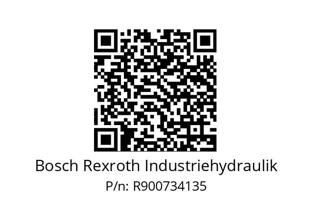   Bosch Rexroth Industriehydraulik R900734135