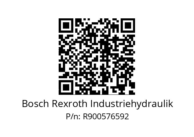   Bosch Rexroth Industriehydraulik R900576592