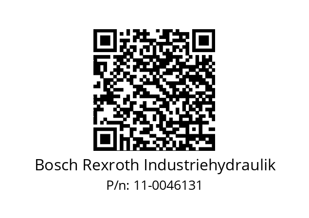   Bosch Rexroth Industriehydraulik 11-0046131