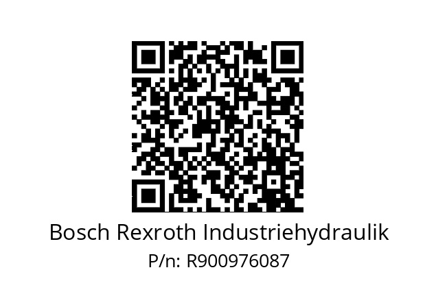   Bosch Rexroth Industriehydraulik R900976087