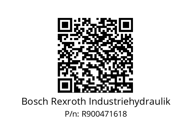   Bosch Rexroth Industriehydraulik R900471618