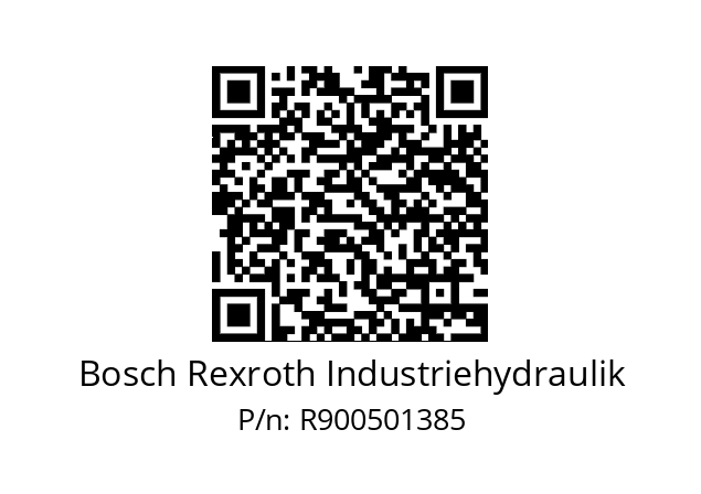   Bosch Rexroth Industriehydraulik R900501385