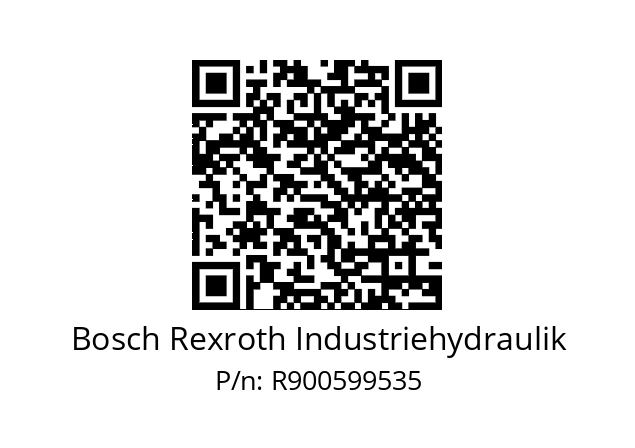   Bosch Rexroth Industriehydraulik R900599535