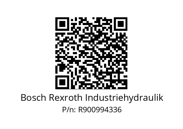   Bosch Rexroth Industriehydraulik R900994336