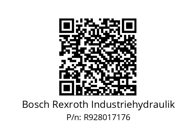   Bosch Rexroth Industriehydraulik R928017176