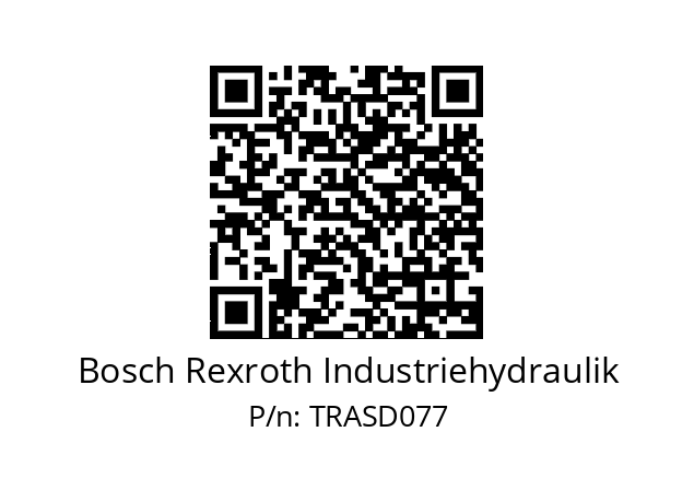   Bosch Rexroth Industriehydraulik TRASD077