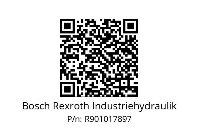   Bosch Rexroth Industriehydraulik R901017897