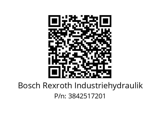   Bosch Rexroth Industriehydraulik 3842517201