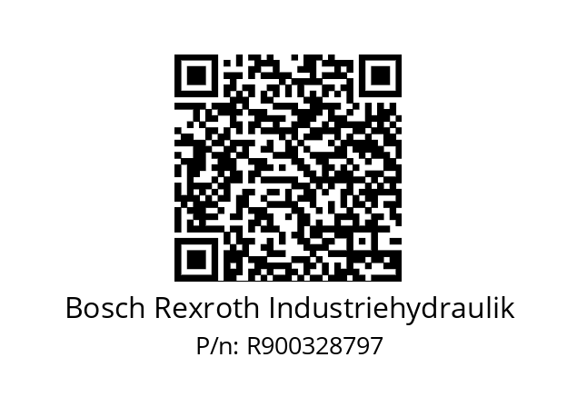   Bosch Rexroth Industriehydraulik R900328797