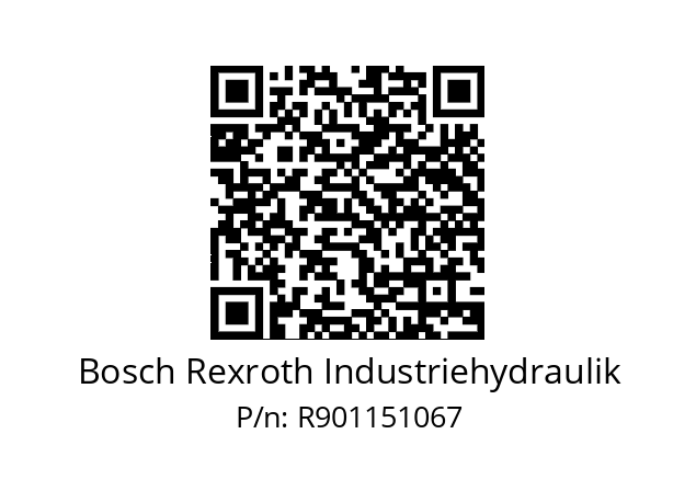   Bosch Rexroth Industriehydraulik R901151067