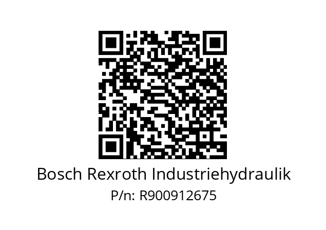   Bosch Rexroth Industriehydraulik R900912675